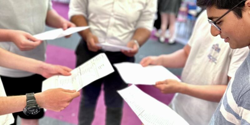 Ashfield Post 16 Students Celebrate A Level Result Achievements